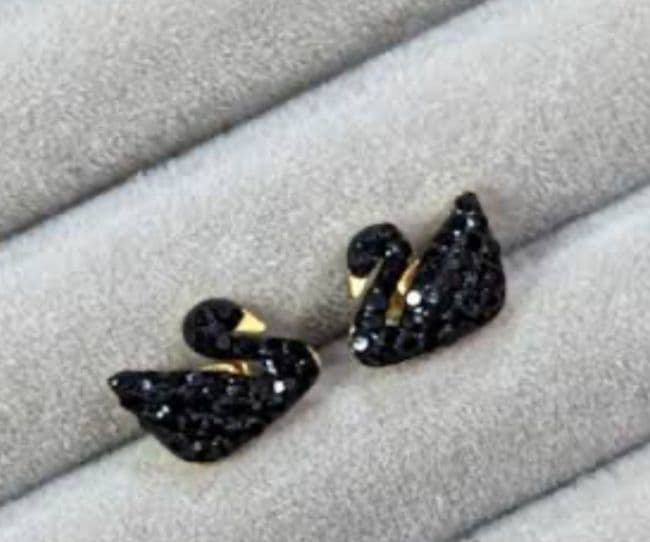 Black Swan Earrings