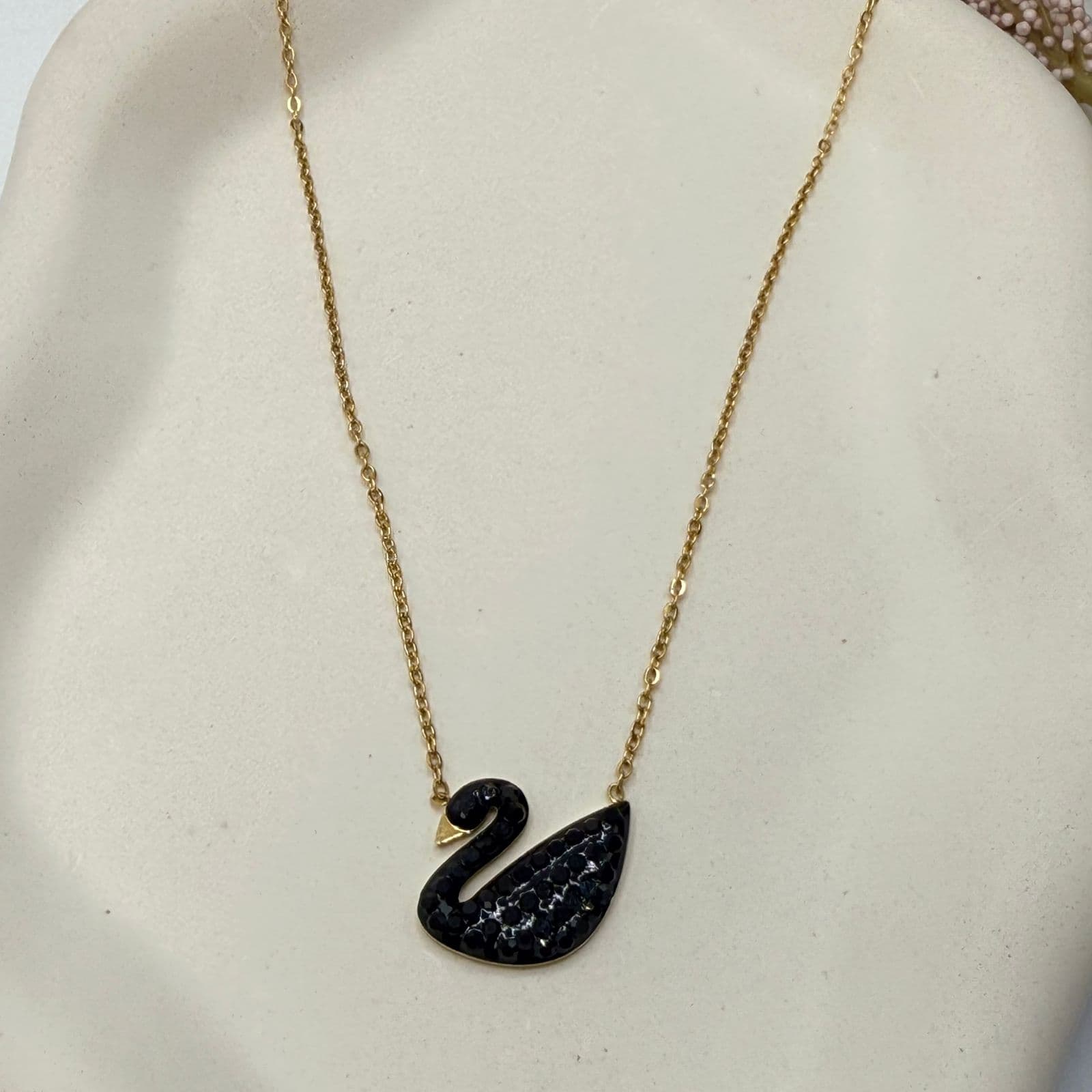 Black Swan Necklace