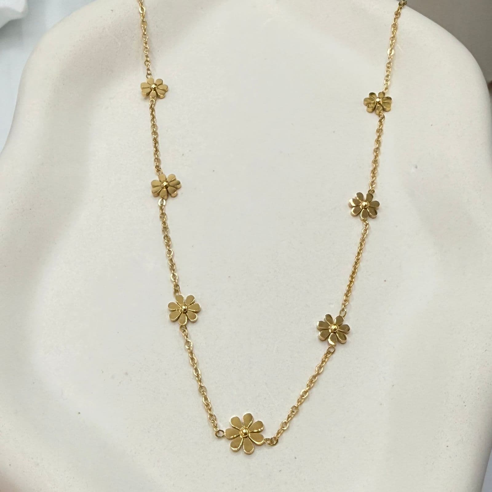 Golden Petal Necklace